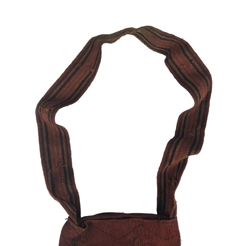 Red‎ Zipper Ethnic Handcrafted Kutch Embroidered Shoulder Sling Bag - Picture 6 of 9